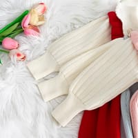 Baby Girls Winter Knit Dress with Teddy Pocket (1 to 6 years) for for BABUU_img_4