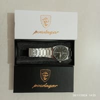 POEDAGAR 930 Men's New Luxury Luminous Date Week Stainless Steel Quartz Watch For Men_img_8