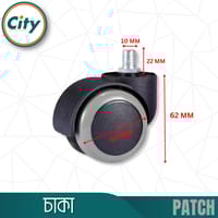 ৫ পিস সেট চেয়ার চাকা হেভী হোম অফিস কম্পিউটার চেয়ারের জন্য প্যাচ সিস্টেমের চাকা_img_4