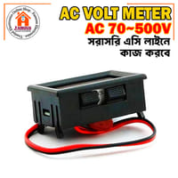 AC volt meter 70-500V 0.56" LED Digital Voltmeter Voltage Meter RED Display_img_2