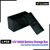 DIY 18650 Battery Storage Box Set (12.6V) – 21-Cell Storage Box + 3S 25A/40A BMS + Spacer Holder + 3.5ft Nickel Strip – 1 Set_img_7