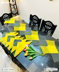 Crochet Table Runner/ টেবিল রানার সেট / টেবিল ম্যাট_img_2