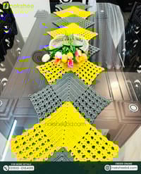 Crochet Table Runner/ টেবিল রানার সেট / টেবিল ম্যাট_img_4