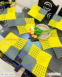 Crochet Table Runner/ টেবিল রানার সেট / টেবিল ম্যাট_img_6