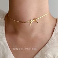 Bow tie necklace_img_0