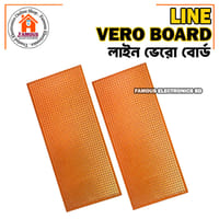 1PCS - Veroboard Normal Line 14.5×6.5cm Stripboard PCB Printed Circuit Board For Prototyping Designing Weld Soldering Arduino DIY_img_3