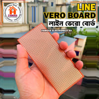 1PCS - Veroboard Normal Line 14.5×6.5cm Stripboard PCB Printed Circuit Board For Prototyping Designing Weld Soldering Arduino DIY_img_6