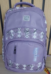 Latin Sheep School Bag Purple_img_0
