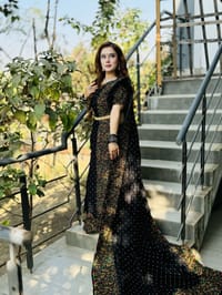 Dhupian Silk Sharee with Blaus Piece_img_2