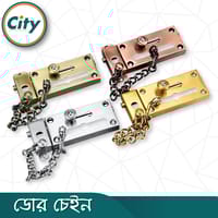 স্টেইনলেস স্টিলের ডোর চেইন বোল্ট সহ টপ সিকিউরিটি কাঠের দরজার লক বিভিন্ন রঙের ডোর চেইন_img_1