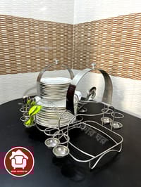 SS স্টিল ডিনার সেট স্ট্যান্ড (ডাইনিং টেবিল ওরগানাইজার)_img_5