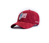 Episodes Ride with Style Maroon Suede Cap_img_0