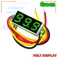 LED Display Mini 0.28 inch DC 0 -100V Digital Voltmeter 100V Volt Panel Indicator Monitor Voltage Meter-1PCS - Compact Digital Voltmeter -Green_img_4