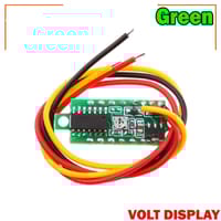LED Display Mini 0.28 inch DC 0 -100V Digital Voltmeter 100V Volt Panel Indicator Monitor Voltage Meter-1PCS - Compact Digital Voltmeter -Green_img_2