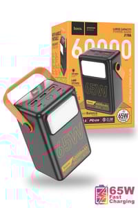 HOCO J110A Powerful PD65W Power Bank With LED Light 60000mAh_img_0
