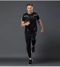 Stylish Sports T-Shirt & Trouser (2pc Set_img_2