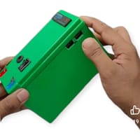 21-Cell 18650 Lithium-Ion Battery Pack with Digital Level Indicator, Dual USB Output & Switch – Green_img_1