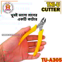 High Quality Wire Cutter Pliers TNI-U-TU-A305 135mm Diagonal Side Cutting Nippers_img_0