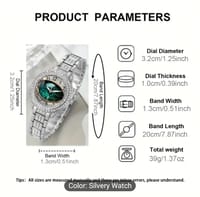 Women's quartz watch. Conceptual decorative dial fashion wristwatch. Suitable as birthday gifts and for parties. Suitable for ladies and students., Vintage Watch for Women 013_img_2