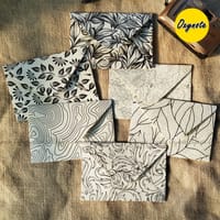 OXYNOTE Monarch Series Premium Designed Vintage Pattern Envelope_img_0