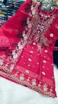 Pakistani Design 4-Piece Sada Bahar Tissue Set_img_0