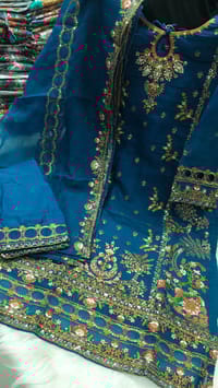 Pakistani Design 4-Piece Sada Bahar Tissue Set_img_0