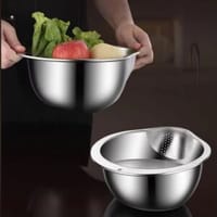 Stainless Steel Multi-Functional Rinsing Bowl_img_0