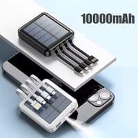 Stylish Mini Portable Solar Power Bank- 10000mAh_img_0