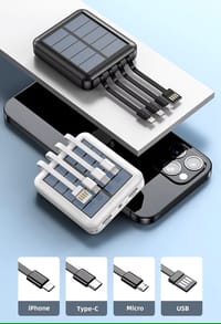 Stylish Mini Portable Solar Power Bank- 10000mAh_img_2