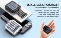 Stylish Mini Portable Solar Power Bank- 10000mAh_img_4