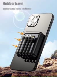 Stylish Mini Portable Solar Power Bank- 10000mAh_img_5
