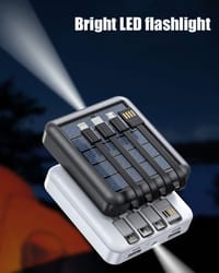 Stylish Mini Portable Solar Power Bank- 10000mAh_img_6