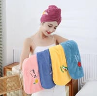 Microfiber Hair Towel Quick Drying Microfiber - Bath Towel Hair Dry Cap_img_1