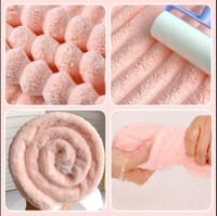 High quality Magic Shower Cap Soft Microfiber Girls Hair Towel Super Absorbent Quick Drying microfiber hair towel_img_2