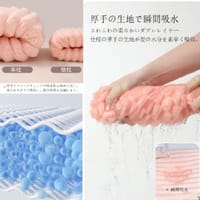 High quality Magic Shower Cap Soft Microfiber Girls Hair Towel Super Absorbent Quick Drying microfiber hair towel_img_3