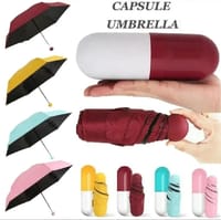 Capsule umbrella Mini Pocket Capsule Umbrella Waterproof Uv Rain Umbrellas (Color As Per Stock) - Umbrella_img_0