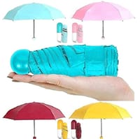 Capsule umbrella Mini Pocket Capsule Umbrella Waterproof Uv Rain Umbrellas (Color As Per Stock) - Umbrella_img_6