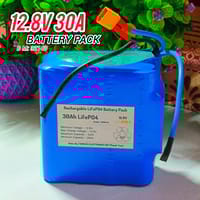 12.8V 30Ah LiFePO4 Battery Pack | 4S 100A BMS | Heavy-Duty Battery Pack_img_1