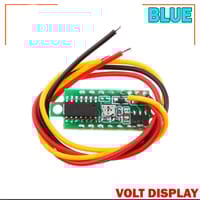 LED Display Mini 0.28 inch DC 0 -100V Digital Voltmeter 100V Volt Panel Indicator Monitor Voltage Meter-1PCS - Compact Digital Voltmeter -Blue_img_2