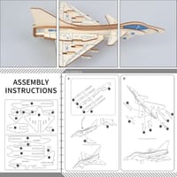 Dassault Rafale- 3D Wooden DIY Model_img_2