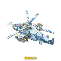 Kamov Ka-52 Alligator- 3D Wooden DIY Model_img_2