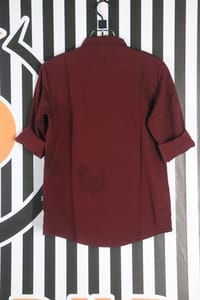 Marron colour shirt_img_1