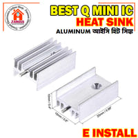 1PCS- Aluminum Heat Sink 20x15x10mm Silver Tone for TO-220 IC, MOSFET & Voltage Regulator_img_1