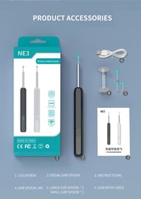 NE6 Smart Visual Ear Cleaner- Wireless Ear Cleaning Tool_img_6
