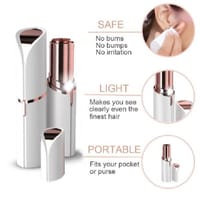 Ladies Hair Trimmer Rechargeable Face Hair Removal Women Painless Facial Hair Remover Ladies Trimmer Shaver Razor Machine - FLWWT_img_1