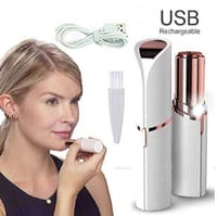 Ladies Hair Trimmer Rechargeable Face Hair Removal Women Painless Facial Hair Remover Ladies Trimmer Shaver Razor Machine - FLWWT_img_5