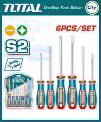 ৬ পিস স্ক্র ড্রাইভার সেট প্রিমিয়াম মানের TOTAL TKSDS0626_img_0