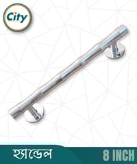 ৮ ইঞ্চি হেভি ডোর হ্যান্ডেল নিকেল পালিশ করা দরজার হাতল কাঠের দরজার হ্যান্ডেল_img_0