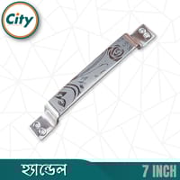 ৬ ইঞ্চি ডোর হ্যান্ডেল স্টেইনলেস স্টিল শিট হ্যান্ডেল লেজার প্রিন্ট করা দরজার হাতল_img_2