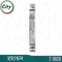 ৬ ইঞ্চি ডোর হ্যান্ডেল স্টেইনলেস স্টিল শিট হ্যান্ডেল লেজার প্রিন্ট করা দরজার হাতল_img_3